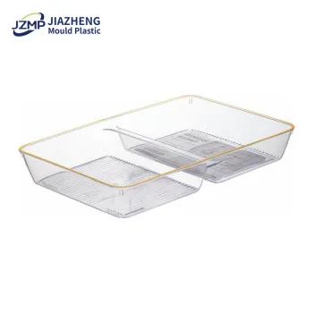 PET Clear Drawer Organizer Utensil Tray BPA Free