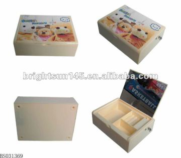 oblong tactic bears music jewelry box