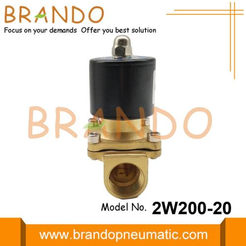 2W200-20 3/4``전기 물 솔레노이드 밸브 120V 110V