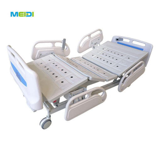 Five-Function Electric Hospital Bed with X-ray Weighing Function Manual Nursing/Medical Bed Made of Metal Plastic Steel ABS