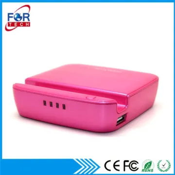 2017 mini holder power bank,new products , portable powerbank 7500mah with logo oem