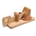 Wurst kleine Salami Guillotine Slicer Fleisch Delikatessen