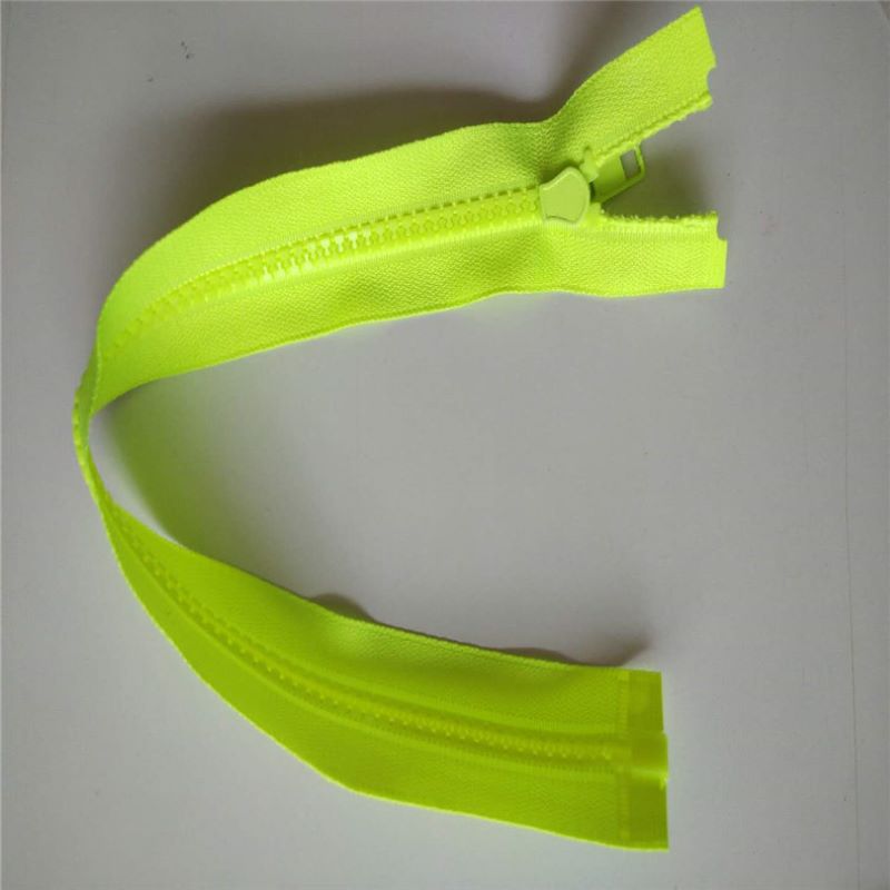 Polyester zipper for sweater