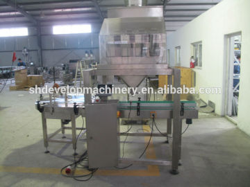 KG-2 Granule filling machine with 4 head electric scale