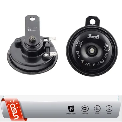 Simo Brand Mini Disc Horn Electric Car Horn 12v