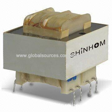 Horizontal Split Bobbin Pcb Power Transformer With Highly Dielectric ...