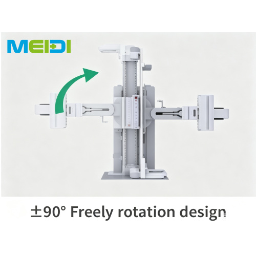 High End DRF X Ray Equipment PLD9600 Series 500kHz High Frequency Generator Imported Large Heat Capacity X-ray Tube