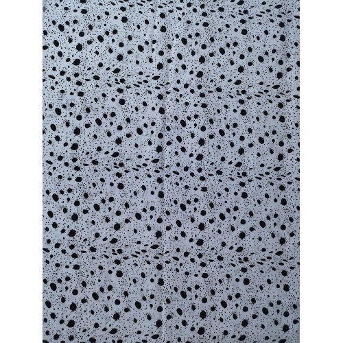 Dots Design Rayon Voile 60S tryckt vävt tyg