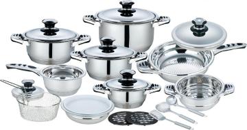 Juego de utensilios de cocina de 21 piezas con asas en forma de pez