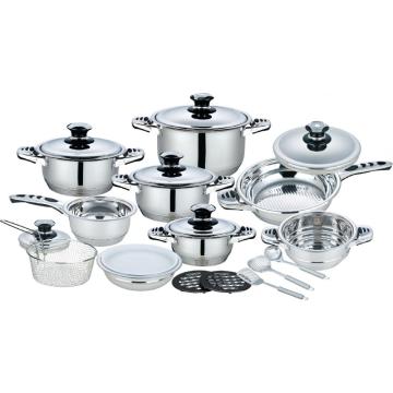 21 Pcs Cookware Set with Fish Shape Handles