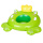 Swimming Pool PVC Frog Inflatable Lounge Chair Float