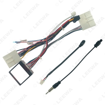16PIN DVD Player Power Adapter with CANBUS Box for Renault Clio-4/Captur 16-17 Stereo Plug Wiring Harness