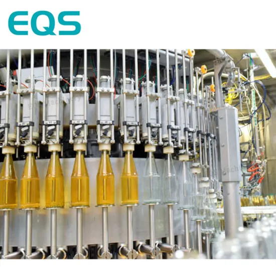 High Accuracy Glass Bottle Carbonated Drink Filling Machine