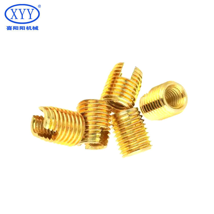 M8 * 1.25-M10 * 1.25-L12 Thin-Walled Self Tapping Screw Sleeve Carbon Steel Fasteners ISO Certified Packaged in Carton