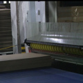 Transportador de papelão ondulado empilhador automático