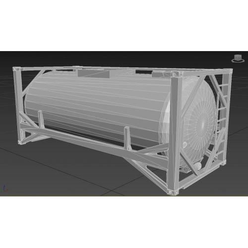 high quality CFL-20/0.6 ISO LNG Tank Container