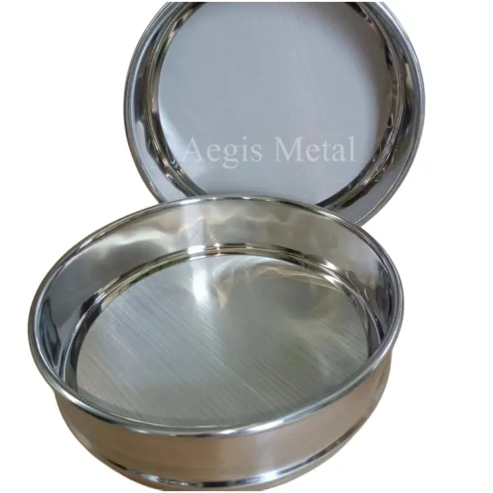 1 Micron to 25 Micron Stainless Steel Micro Hole Test Sieve