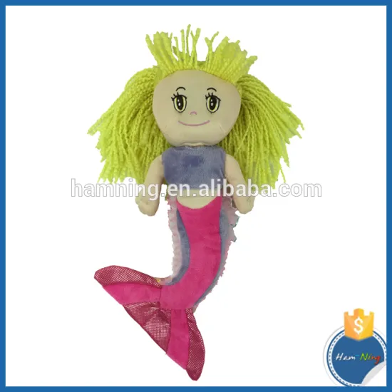 High Quality Ocean Animal mermaid toy fairy tail plush dolls