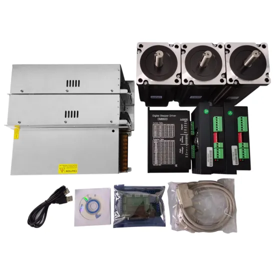 3 Axis NEMA 34 Stepper Motor Kits with Driver, Mach3 CNC Breakout Board