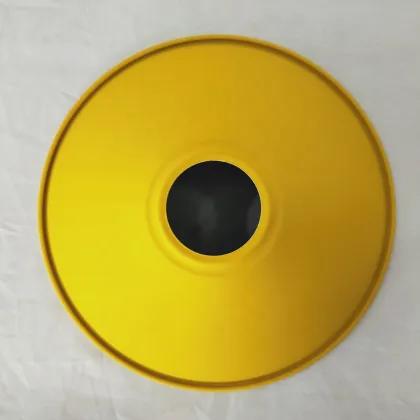 Metal Lampshades: Yellow Iron Lampshade Frame LED Lampshade