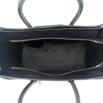 Tan, Black Celine Fashionable, Cute Ladies Stylish Handbags With Calfskin, Suede Leather