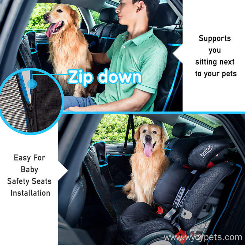 Anti Slip Pet Dog Car Back Seat Cover