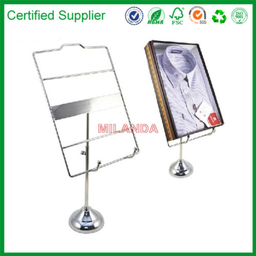 adjustable shirt display / tabletop shirt display shelf (M-10491)