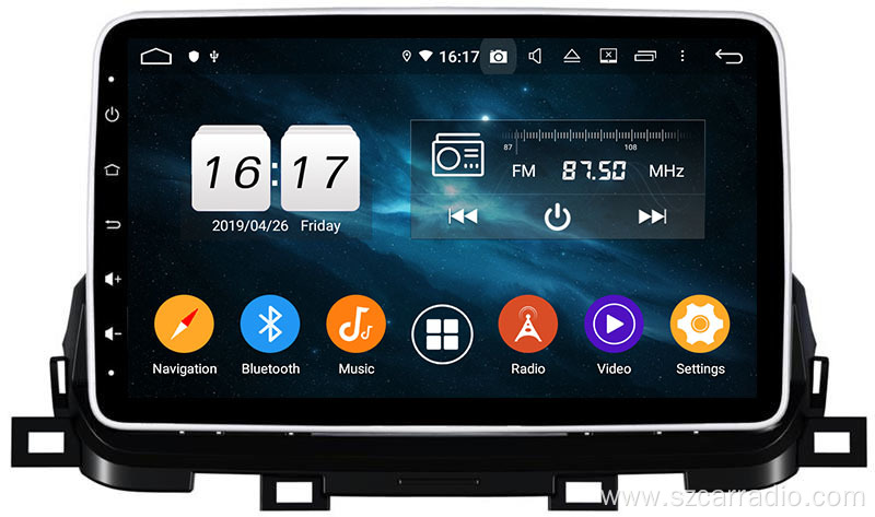 Sportage 2017-2018 car dvd player touch screen