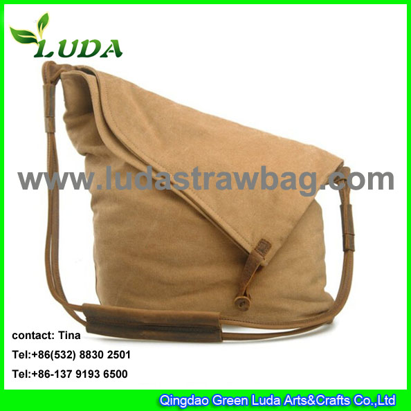 Luda Casual Canvas Crossbody Messenger Shouder Bag