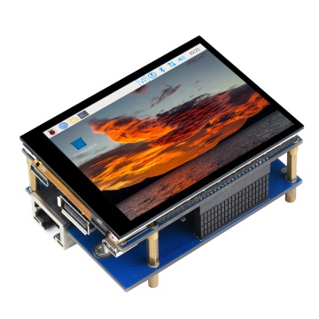 기가비트 이더넷과 4x USB 2.0을 갖춘 Raspberry Pi CM4 용 JYCTEC 2.8 인치 터치 스크린 확장 보드