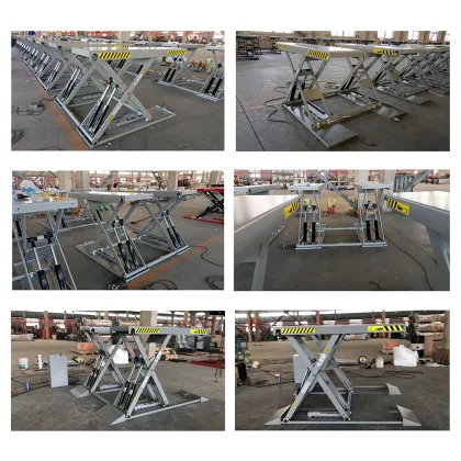 4000KG Long Ramps Luxury Car Scissor Lift