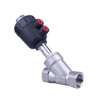 Angle Seat Valve Pneumatic Steam Corrosion Resistant