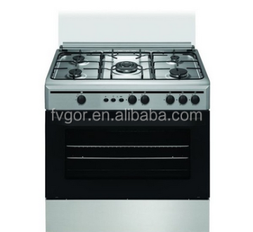 24 Inch 60cm Pulse Ignition Gas Range Oven with Burners