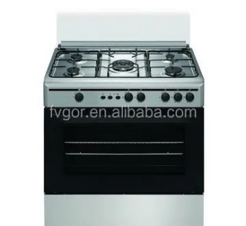24 Inch 60cm Pulse Ignition Gas Range Oven with Burners