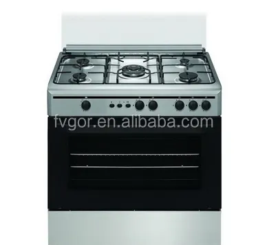 24 Inch 60cm Pulse Ignition Gas Range Oven with Burners