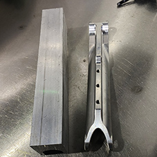 machined aluminium profiles