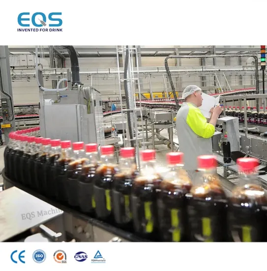 Carbonated Soft Drink Production Line with PET Bottle Filling Machine (500-2000ML)