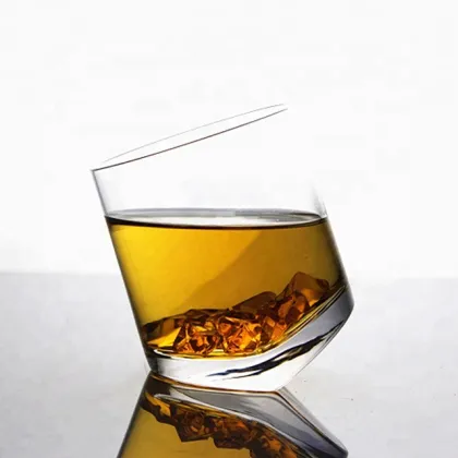 Creative crystal whisky glass tumblers