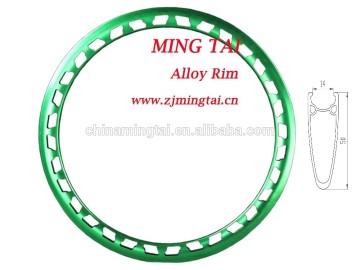 Hollow out,50mm alloy rims,anodization