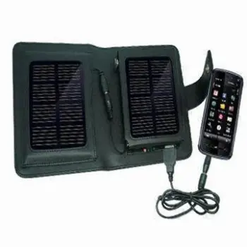 Portable Solar Charger, Apply to Charging Outdoor, 5 to 6V/500mA