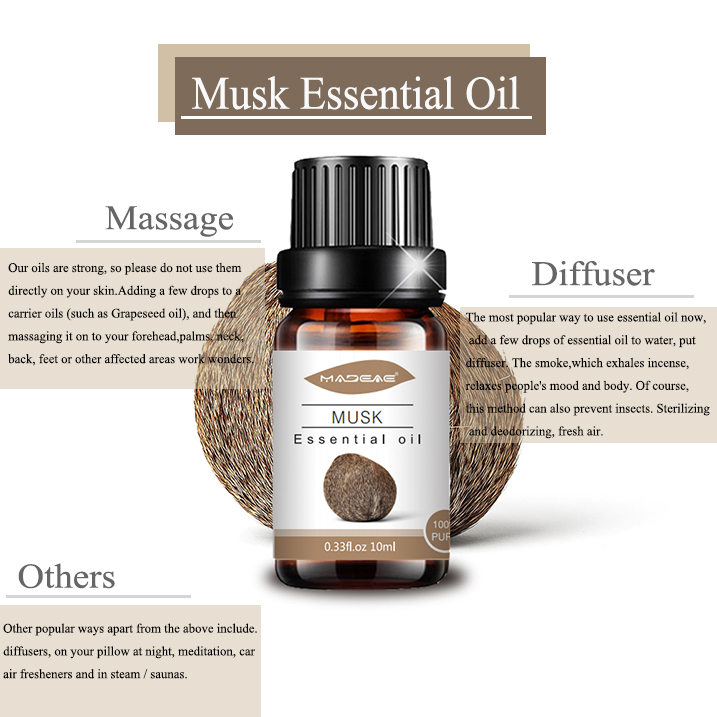Top Quality Natural Musk essential oil for diffuser