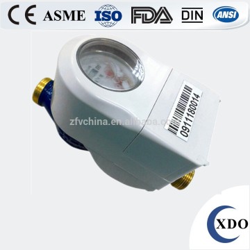 Hot sale factory price 1/2 inch brass china domestic tap water flow meter