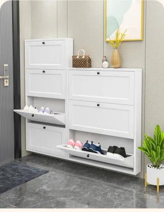 Modern Steel Shoe Rack Cabinet - Best Selling Quality Shoe Storage Furniture