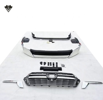 2016-2020 Toyota Land Cruiser Upgrade 2021 Body Kit - Front Lip and Rear Diffuser