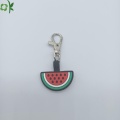 Affordable Watermelon Pet Silicone Dog Tag Lobster Buckle