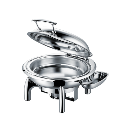 Stainless steel buffet stove with stove