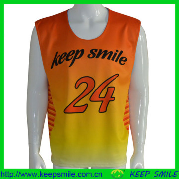 Custom Made Sublimation Lacrosse Reversible Pinnies