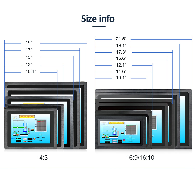 industrial touch screen monitor