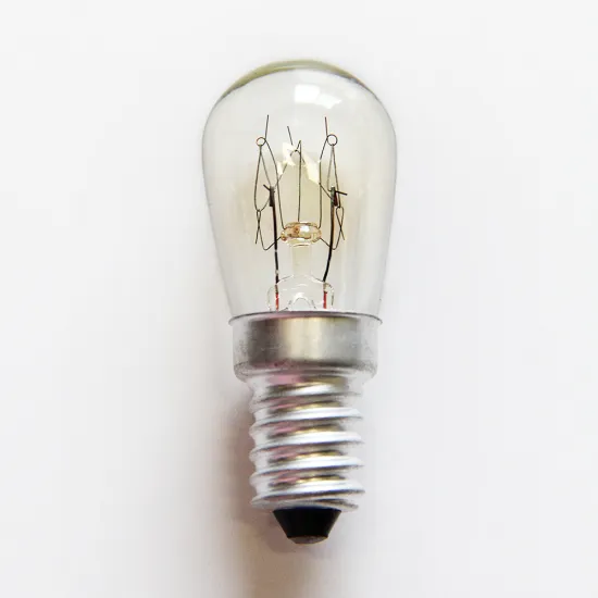 Tubular Shape ST23 15W Edison Style Filament Incandescent Indicator Light Bulb for Fridge
