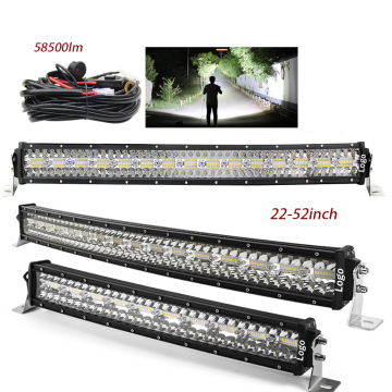 Curved LED Offroad Light Bars - 32", 42", 50", 52" & 22 inch/42 Pulgadas